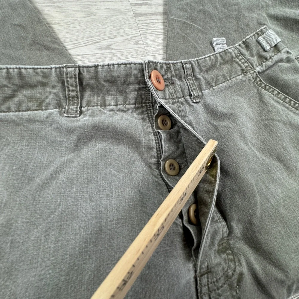 Banana‎ Republic Mens Cargo Pants Vintage Grey 32 Cotton Utility Pockets